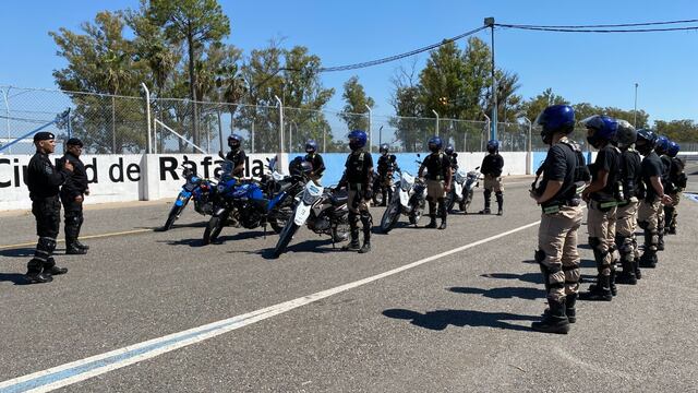 La Patrulla Motorizada de la GUR se capacitó con la PAT