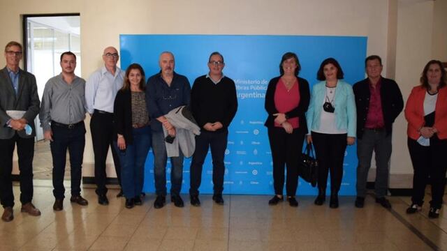 Los presidentes comunales que hicieron gestiones en Buenos Aires