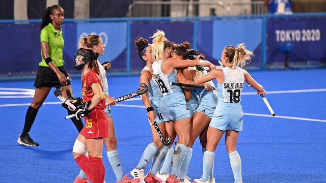 Juegos Olímpicos: Las Leonas se impusieron ante España en su segundo partido en Tokio 2020