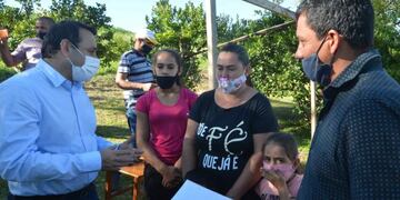 Familias rurales de Pozo Azul recibieron la entrega de 133 títulos de propiedad