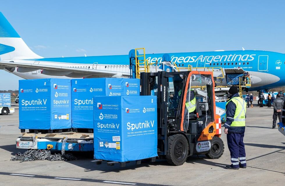 Llegan a Entre Ríos más de 9 mil dosis del componente 2 de Sputnik V