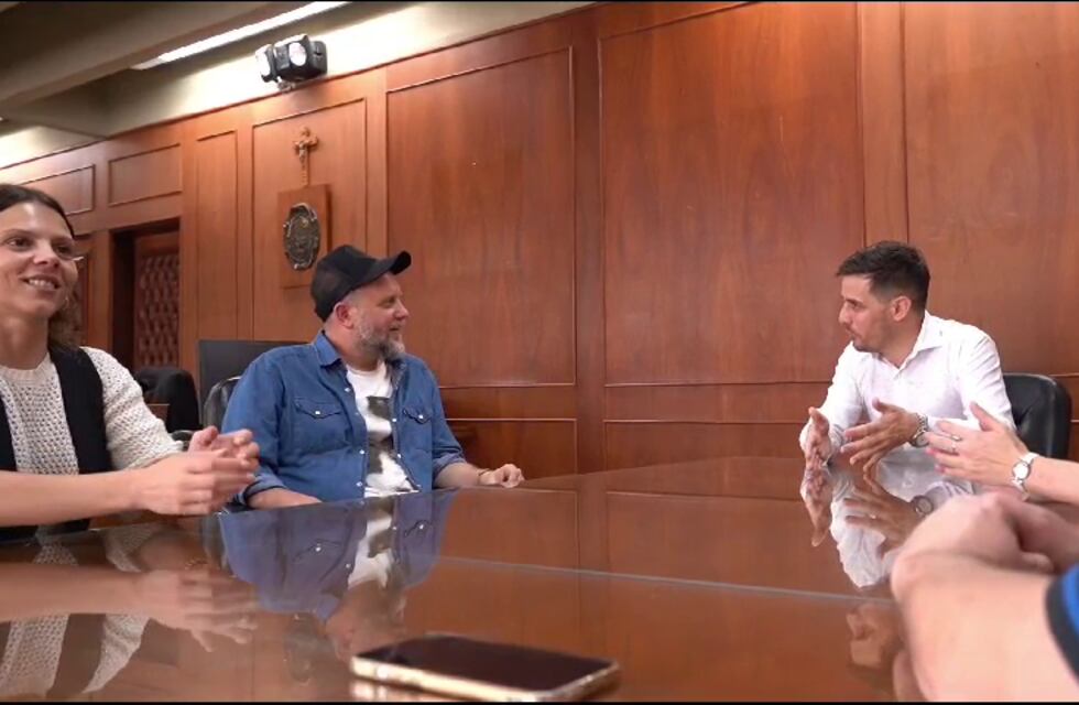 Ludopatía: el intendente Leonardo Viotti se reunió con "Cayetano"