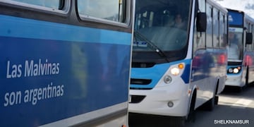 El colectivo vuelve a pasar por Avenida Alem.