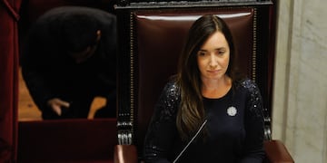 La vicepresidenta Victoria Villaruel convocó a sesión para el 3 de abril (Foto: Federico López Claro)