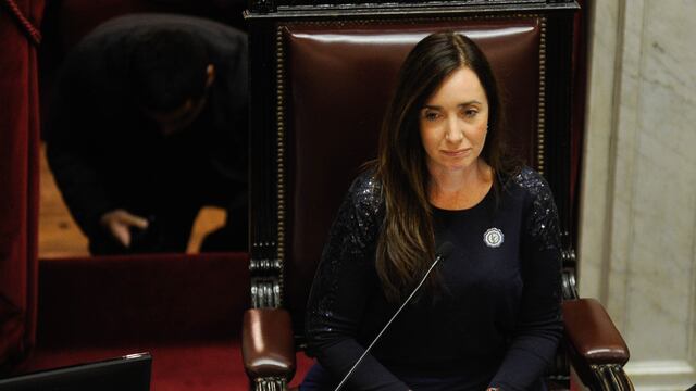 La vicepresidenta Victoria Villaruel convocó a sesión para el 3 de abril (Foto: Federico López Claro)