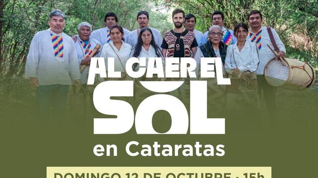 “Al Caer el Sol en Cataratas”: música, danza y sabores regionales en el Parque Nacional Iguazú.