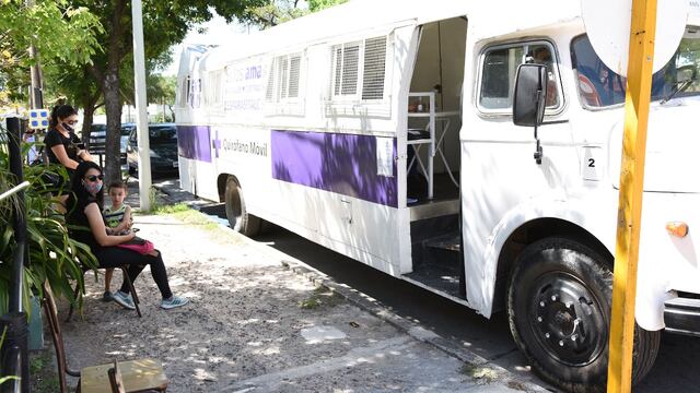 Quirófano Móvil donde se hacen castraciones en Rafaela