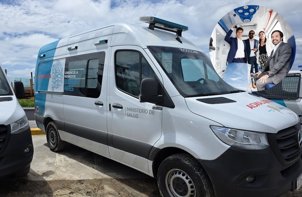 Punta Alta recibió una ambulancia de alta complejidad valuada en 215 millones