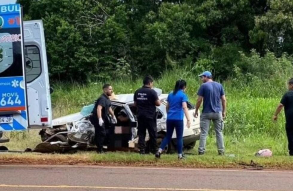 Eldorado: falleció la mujer que se accidentó sobre Ruta 17