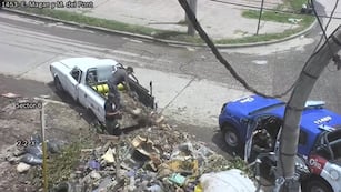La Municipalidad denunció penalmente a 11 personas por tirar basura a la vía pública.