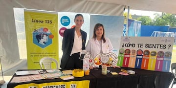 El Ministerio de Salud y la Secretaría de la Juventud articularon acciones para difundir servicios de acompañamiento.