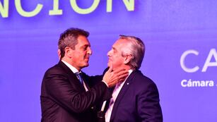 Alberto Fernández habló sobre Sergio Massa. Foto: Clarín