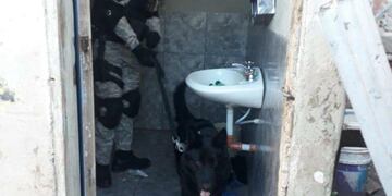 Con perros detectaron la droga (Ministerio Público Fiscal)