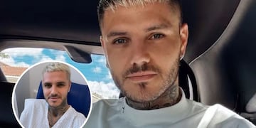 Operaron a Mauro Icardi de la rotura de ligamentos cruzados en medio del escándalo con Wanda Nara
