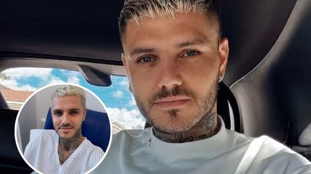 Operaron a Mauro Icardi de la rotura de ligamentos cruzados en medio del escándalo con Wanda Nara