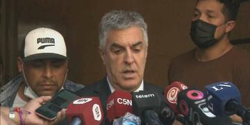 La familia y el abogado de Lucas González dieron una conferencia de prensa.