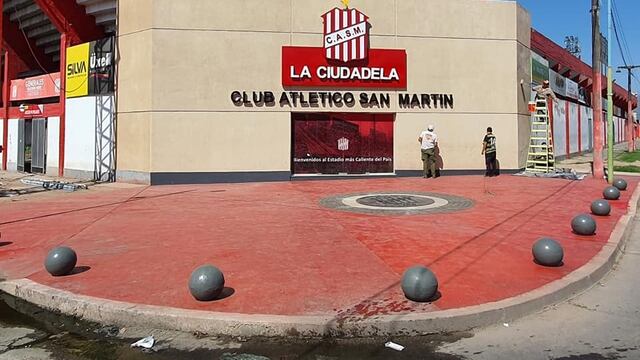 Daniel Galina, uno de los candidatos en San Martín detalló las obras en el club