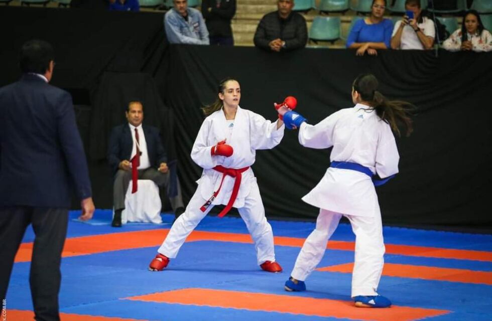 Karate nacional en el Estadio Arena de Carlos Paz