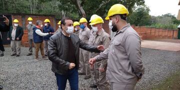 El gobernador de Misiones, Herrera Ahuad, acompañó la inauguración de un nuevo módulo para la CAPRIL en Puerto Rico