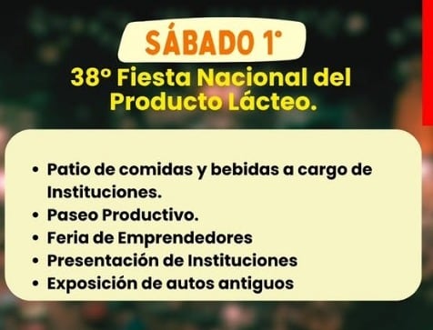 Los atractivos de la fiesta que recibe noviembre en Córdoba.