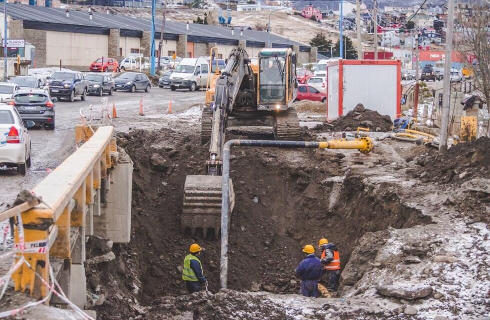 Avanza la obra del nuevo puente sobre Arroyo Grande