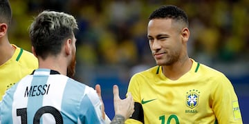 Lionel Messi y Neymar se enfrentarán en la final de la Copa América.