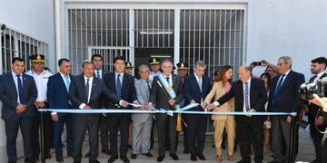 Jaldo inauguró el Complejo Penitenciario de Delfín Gallo.