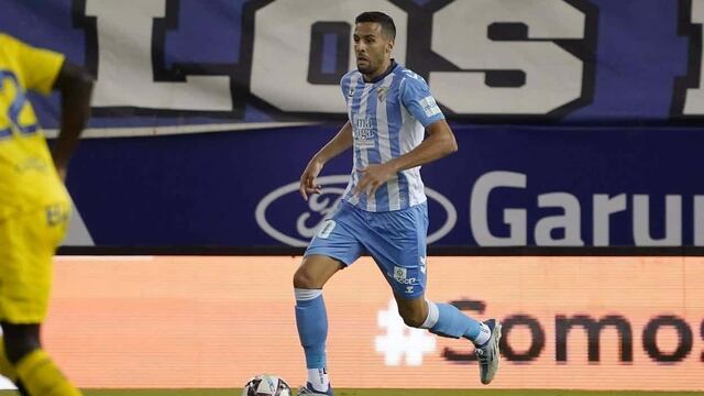 Esteban Burgos, quien jugó en el Málaga (foto) y hoy integra el plantel de San Martín de San Juan, recordó sus comienzos en Talleres.