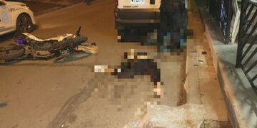 Una mujer embarazada murió al ser atropellada por motochorros que huían de la Policía