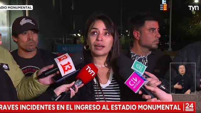 La hermana de una de las victimas.