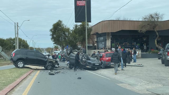 Las imágenes del impactante siniestro vial en La Calera.