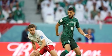 Polonia le ganó a Arabia Saudita por la segunda fecha del Grupo C de Qatar 2022. Partido clave para Argentina. (AP)