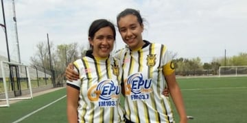 Leila y Florencia Escudero, de GEPU integraron la Selección sanluiseña. En octubre, Flor será parte del equipo de Independiente de Avellaneda.