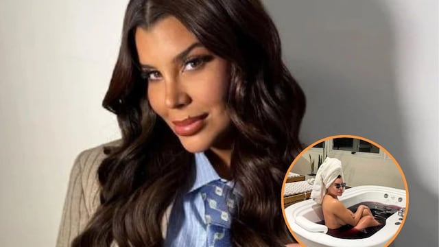 Charlotte Caniggia se bañó con vino y generó polémica ¿es recomendable para la salud?