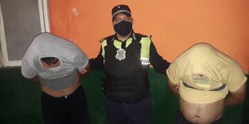 Terminaron aprehendidos luego de agredir a sus parejas