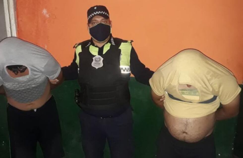 Terminaron aprehendidos luego de agredir a sus parejas