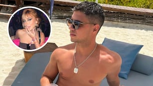 Conejo y Tuli Acosta, dos de los participantes del Bailando 2023.