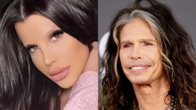 La vez que Charlotte Caniggia conoció a Steven Tyler de Aerosmith.