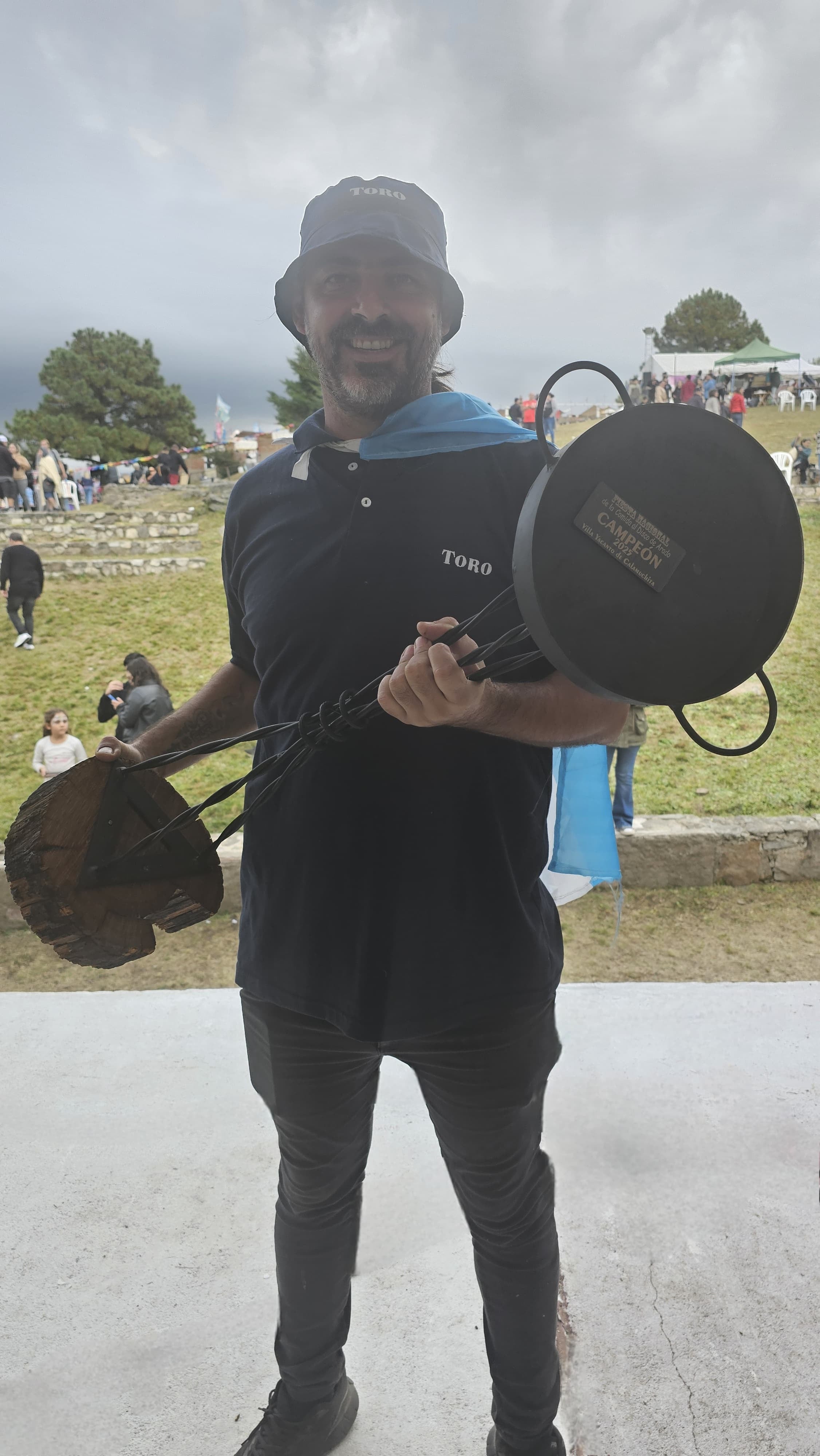 El tetracampeonato Nacional al Disco de Arado de Maxi Arias.