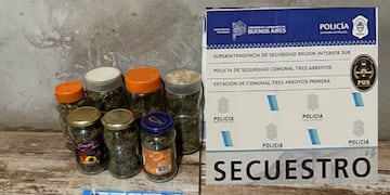En tres allanamientos por robo secuestran marihuana y elementos de valor para la causa