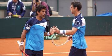 Horacio Zeballos y Máximo González en Copa Davis.