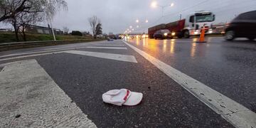 El suceso ocurrió el lunes por la noche en el anillo externo.