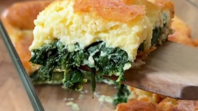 La receta del soufflé de espinaca ideal para incorporar la verdura a tu dieta.