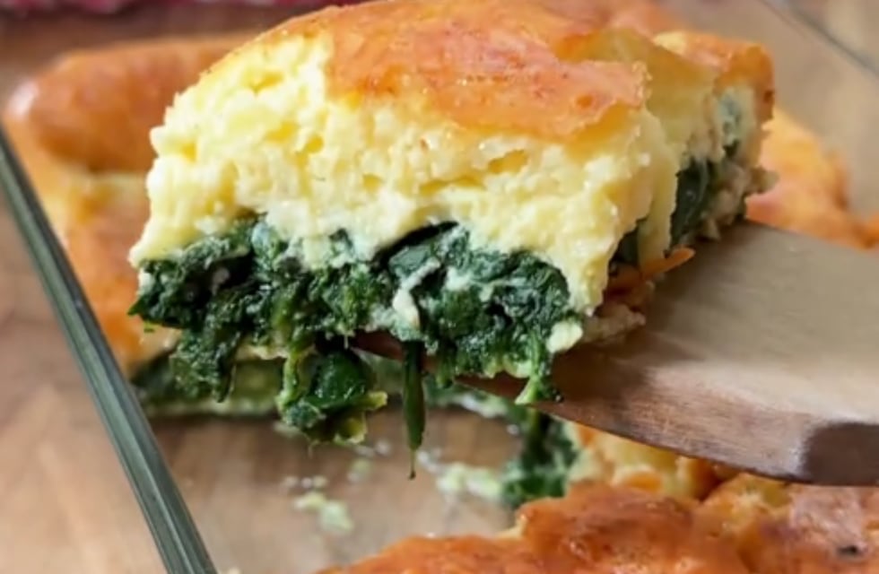 La mejor manera de incluirla: cómo hacer un soufflé de espinaca súper esponjoso
