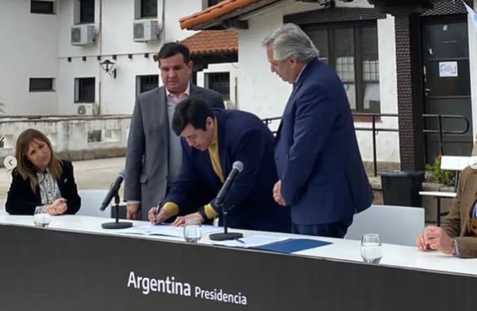 El intendente Harrington firmó un convenio con la Agencia Nacional de Discapacidad y adhirió al “Plan AccesAR”