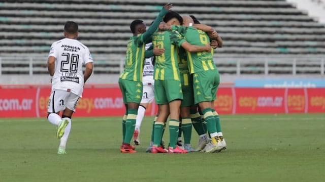 El gol lo marcó Martín Cauteruccio de penal