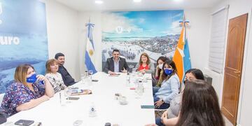 Vuoto mantuvo un encuentro con el Consejo Municipal de Discapacidad