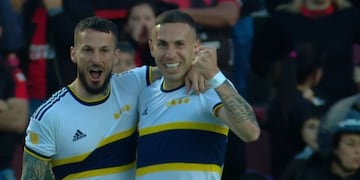 El delantero había puesto en ventaja a Boca.