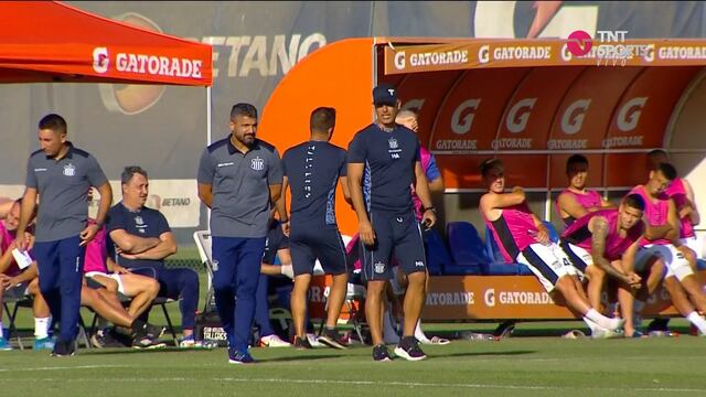 Talleres y la "U" de Chile se enfrentaron en un encuentro amistoso de verano. (Foto: captura)