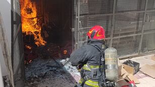 Incendio en reconocido supermercado de Córdoba.